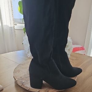 Size 9.5 Bar lll Black Women's Knee-High Boots